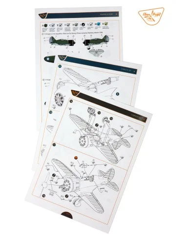 I-16 type 5 (early version), 1/72 - Clear Prop Models CP72024