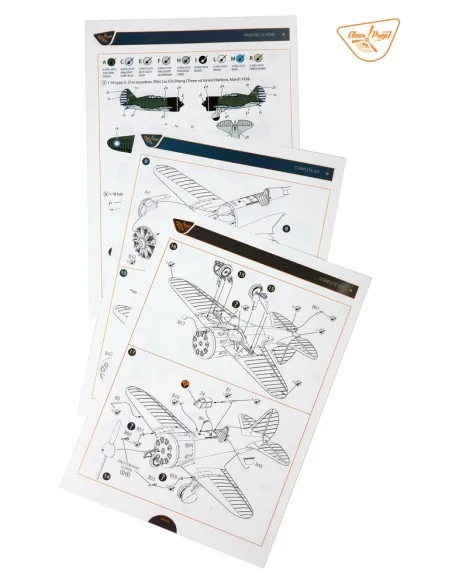 [NO_DESC] I-16 type 5 (early version), 1/72 - Clear Prop Models CP7...