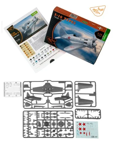 I-16 type 5 (1938-1941), 1/72 - Clear Prop Models CP72025
