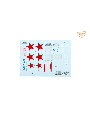 [NO_DESC] I-16 type 5 (1938-1941), 1/72 - Clear Prop Models CP72025