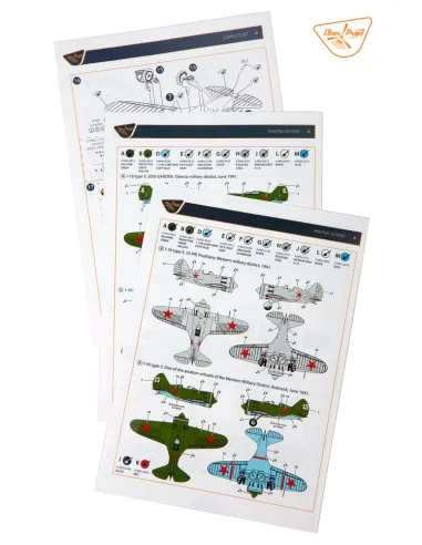 I-16 type 5 (1938-1941), 1/72 - Clear Prop Models CP72025