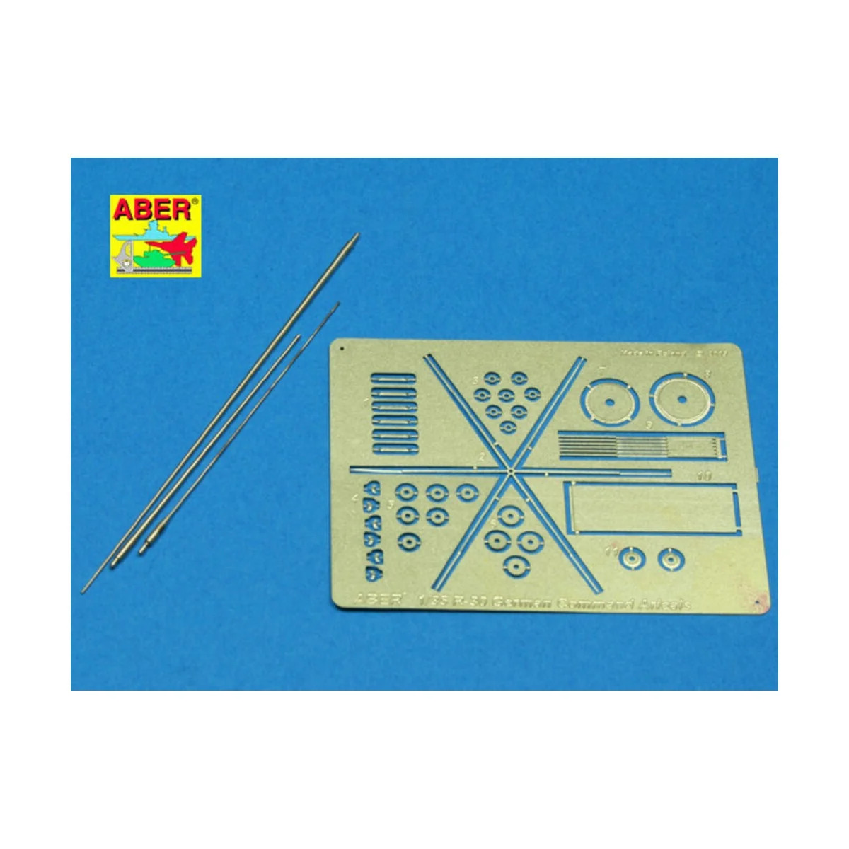 German aerials for command tanks - Aber Models R-30