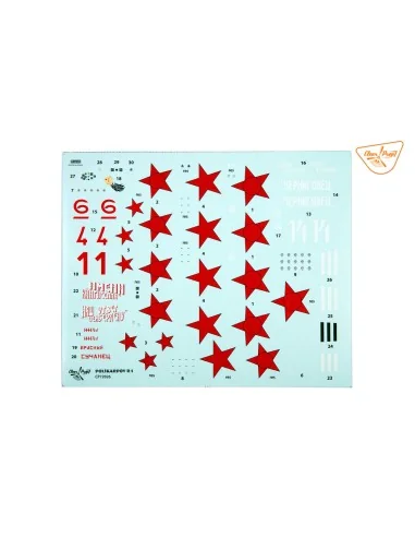Polikarpov R-1, 1/72 - Clear Prop Models CP72026