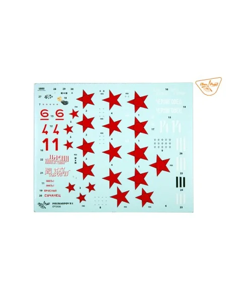 [NO_DESC] Polikarpov R-1, 1/72 - Clear Prop Models CP72026