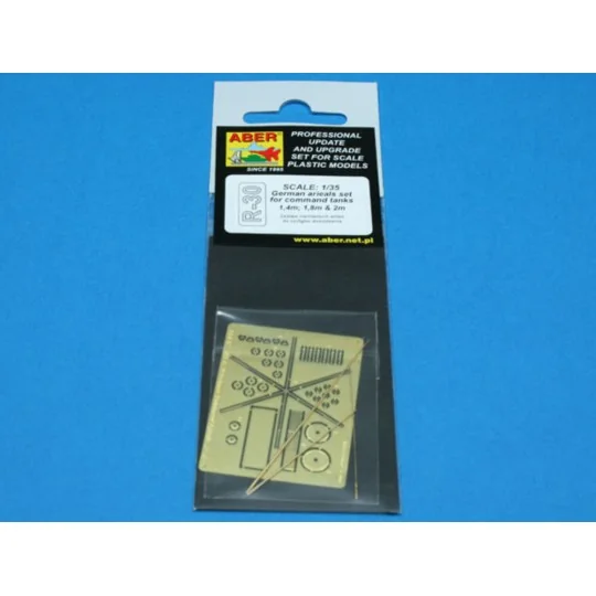 German aerials for command tanks - Aber Models R-30