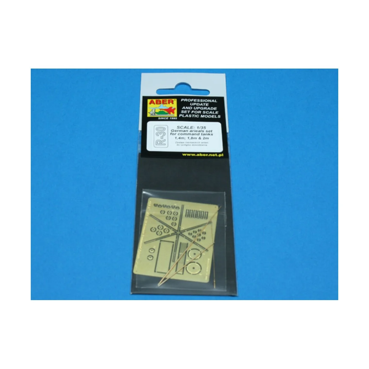 German aerials for command tanks - Aber Models R-30
