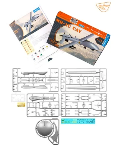 [NO_DESC] MQ-1C UAV, 1/72 - Clear Prop Models CP72028