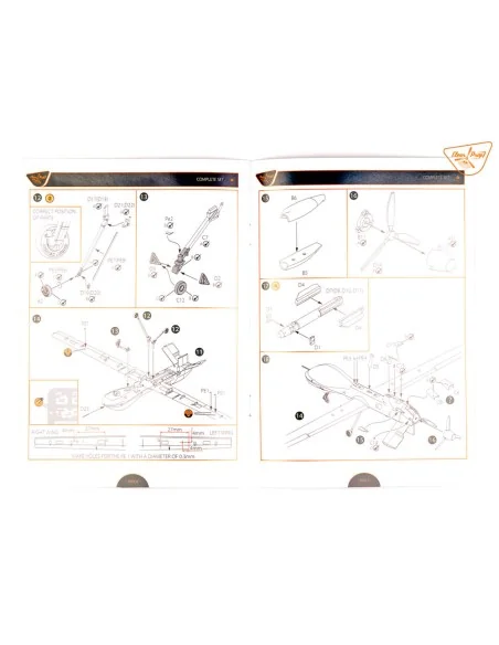 MQ-1C UAV, 1/72 - Clear Prop Models CP72028