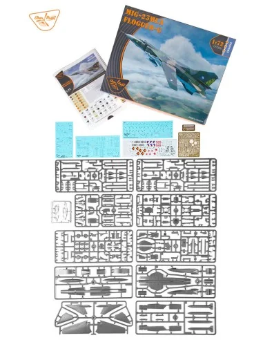 MiG-23MLA Flogger-G, 1/72 - Clear Prop Models CP72030