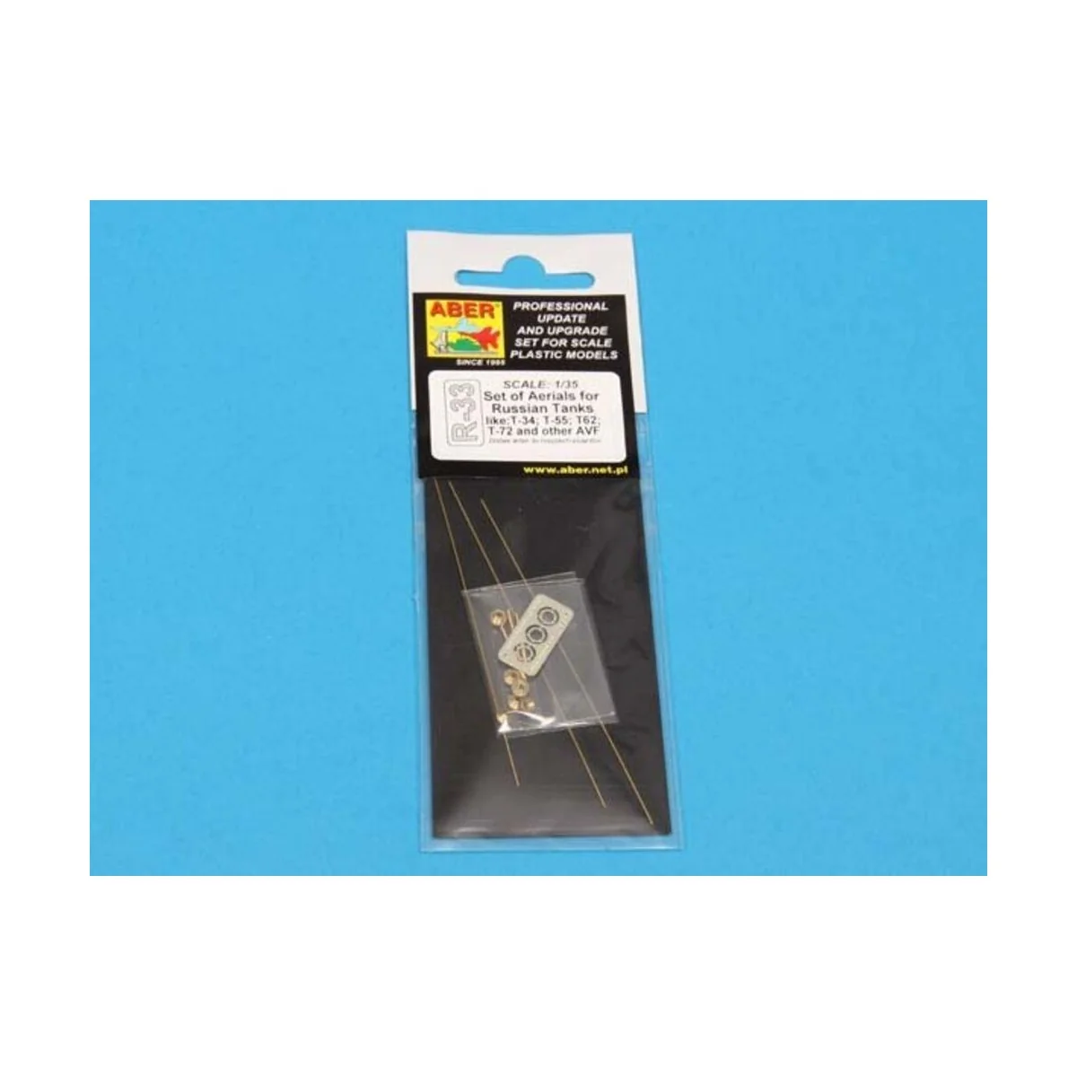 Aerials for Russian modern Tanks - Aber Models R-33