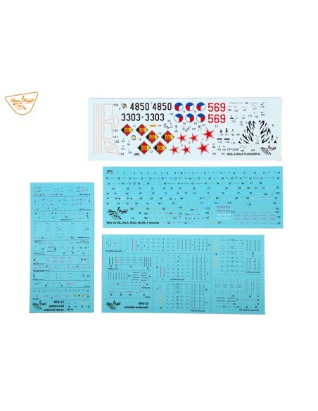 MiG-23MLA Flogger-G, 1/72 - Clear Prop Models CP72030