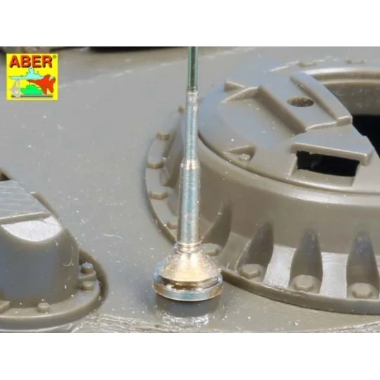 Aerials for Russian modern Tanks - Aber Models R-33