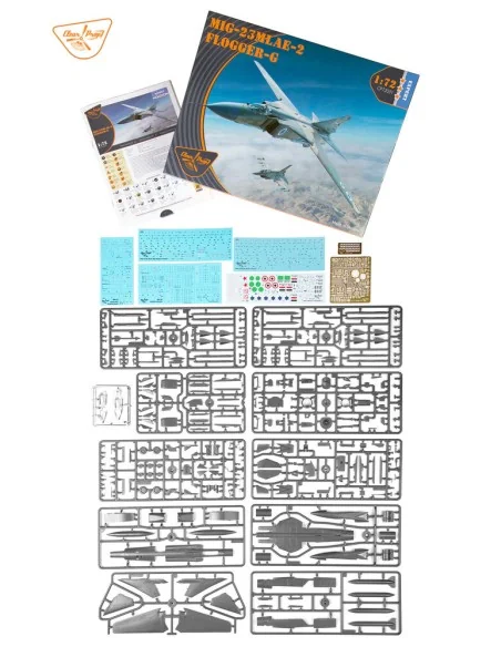 [NO_DESC] MiG-23MLAE-2 Flogger-G, 1/72 - Clear Prop Models CP72031