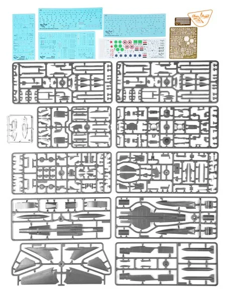 MiG-23MLAE-2 Flogger-G, 1/72 - Clear Prop Models CP72031
