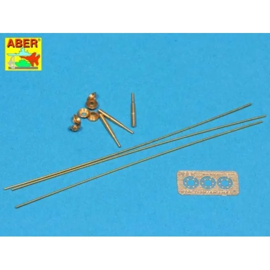 Aerials for Russian modern Tanks - Aber Models R-33