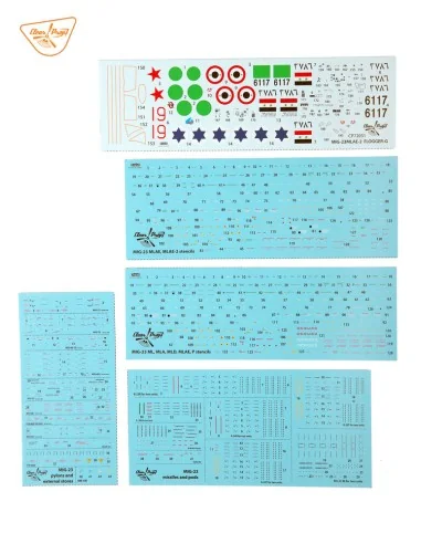 MiG-23MLAE-2 Flogger-G, 1/72 - Clear Prop Models CP72031