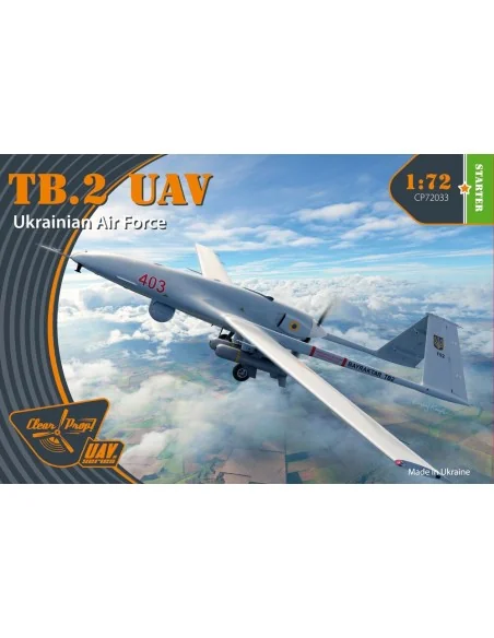 TB.2 UAV UKRAINIAN ARMY, 1/72 - Clear Prop Models CP72033