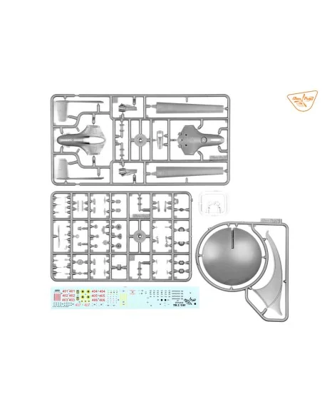 [NO_DESC] TB.2 UAV UKRAINIAN ARMY, 1/72 - Clear Prop Models CP72033