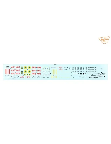 TB.2 UAV UKRAINIAN ARMY, 1/72 - Clear Prop Models CP72033