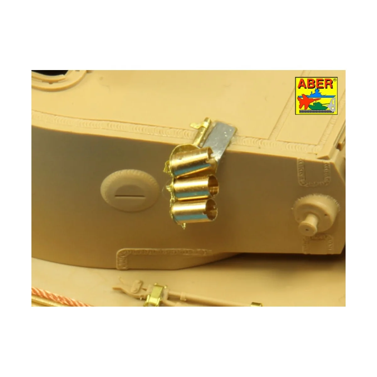 Smoke Discharges for German Tanks - Aber Models R-34