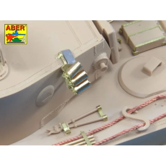 Smoke Discharges for German Tanks - Aber Models R-34