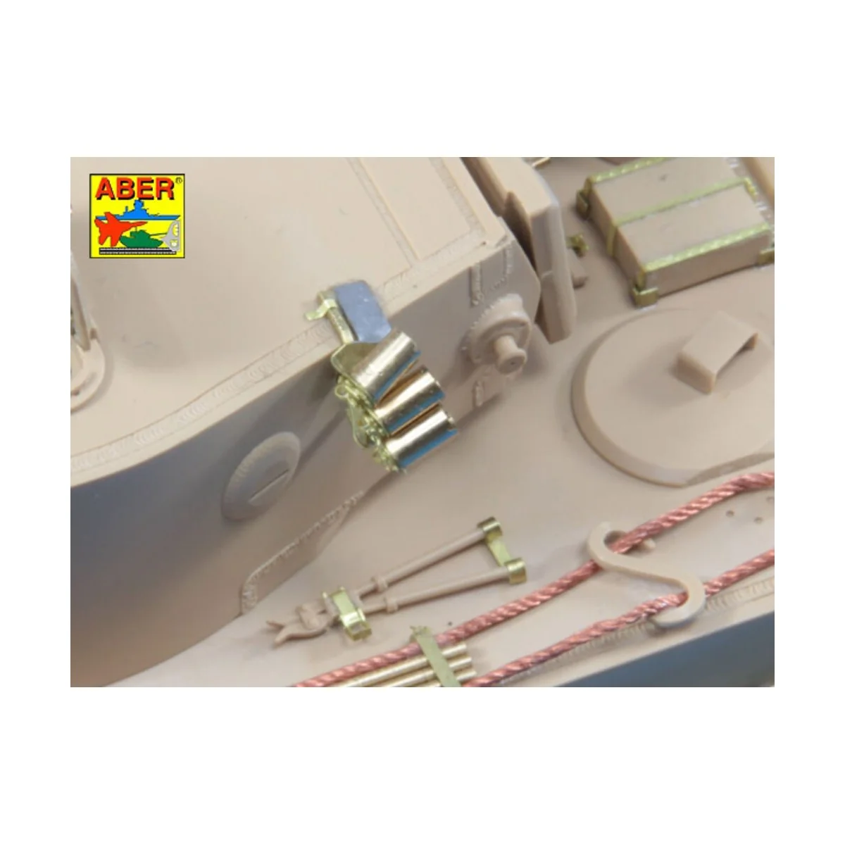 Smoke Discharges for German Tanks - Aber Models R-34