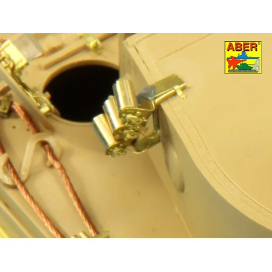 Smoke Discharges for German Tanks - Aber Models R-34