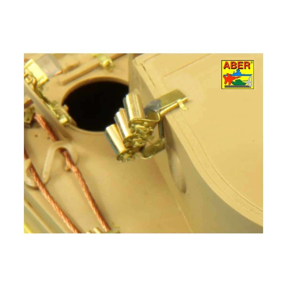 Smoke Discharges for German Tanks - Aber Models R-34