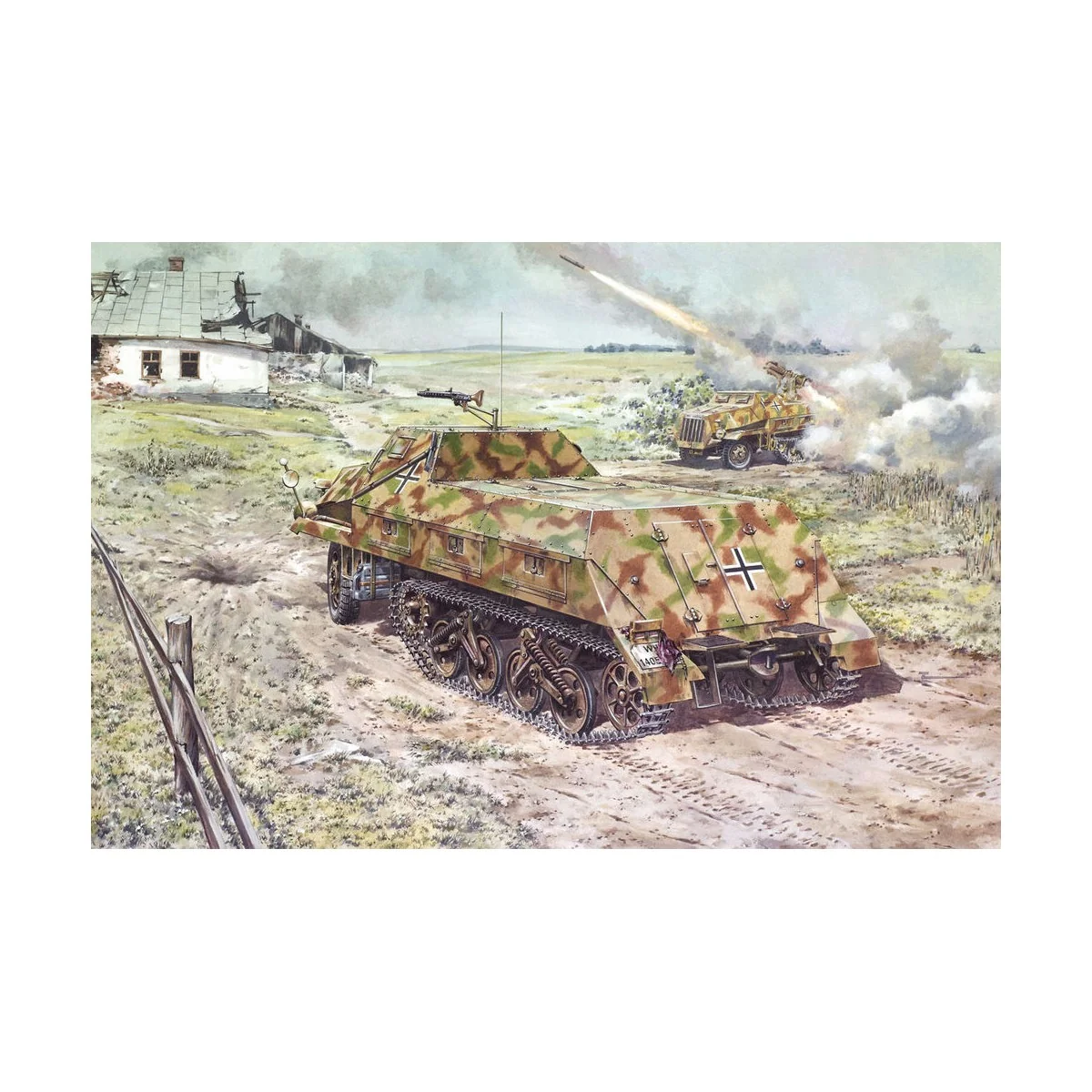 Munitionskraftwagen f/ Nebelw. Sd.Kfz.w, 1/72 - Roden 722 Munitionskraftwagen f/ Nebelw. Sd.Kfz.w, 1/72 - Roden 722