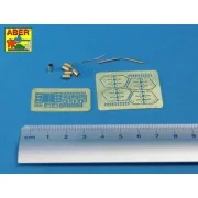 Smoke Discharges for German Tanks - Aber Models R-34