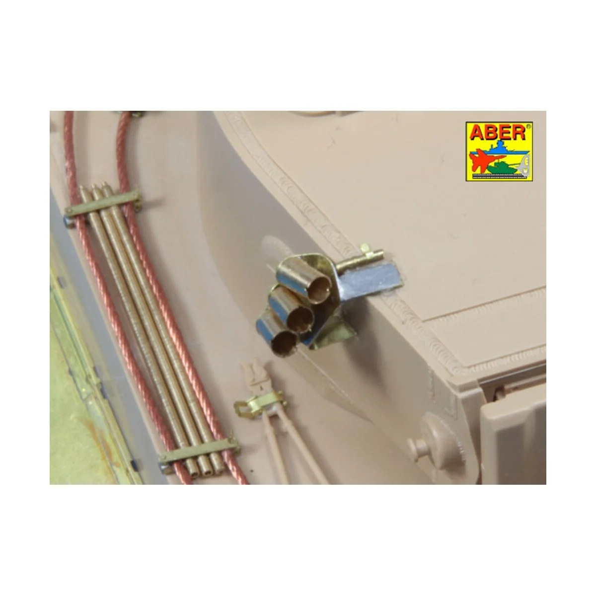 Smoke Discharges for German Tanks - Aber Models R-34