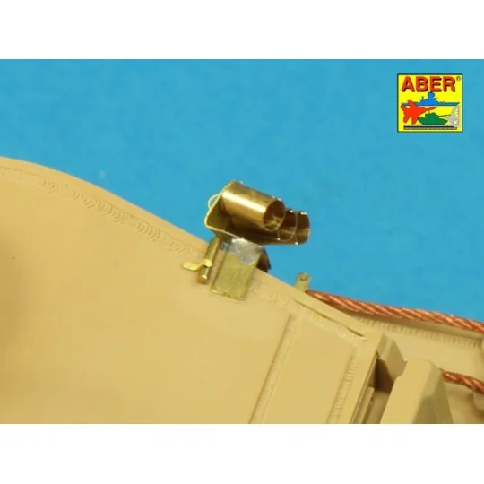 Smoke Discharges for German Tanks - Aber Models R-34