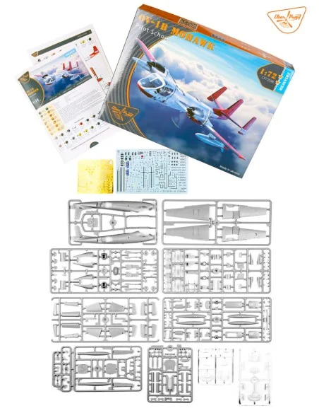 [NO_DESC] OV-1B Mohawk Pilot School, 1/72 - Clear Prop Models CP72038