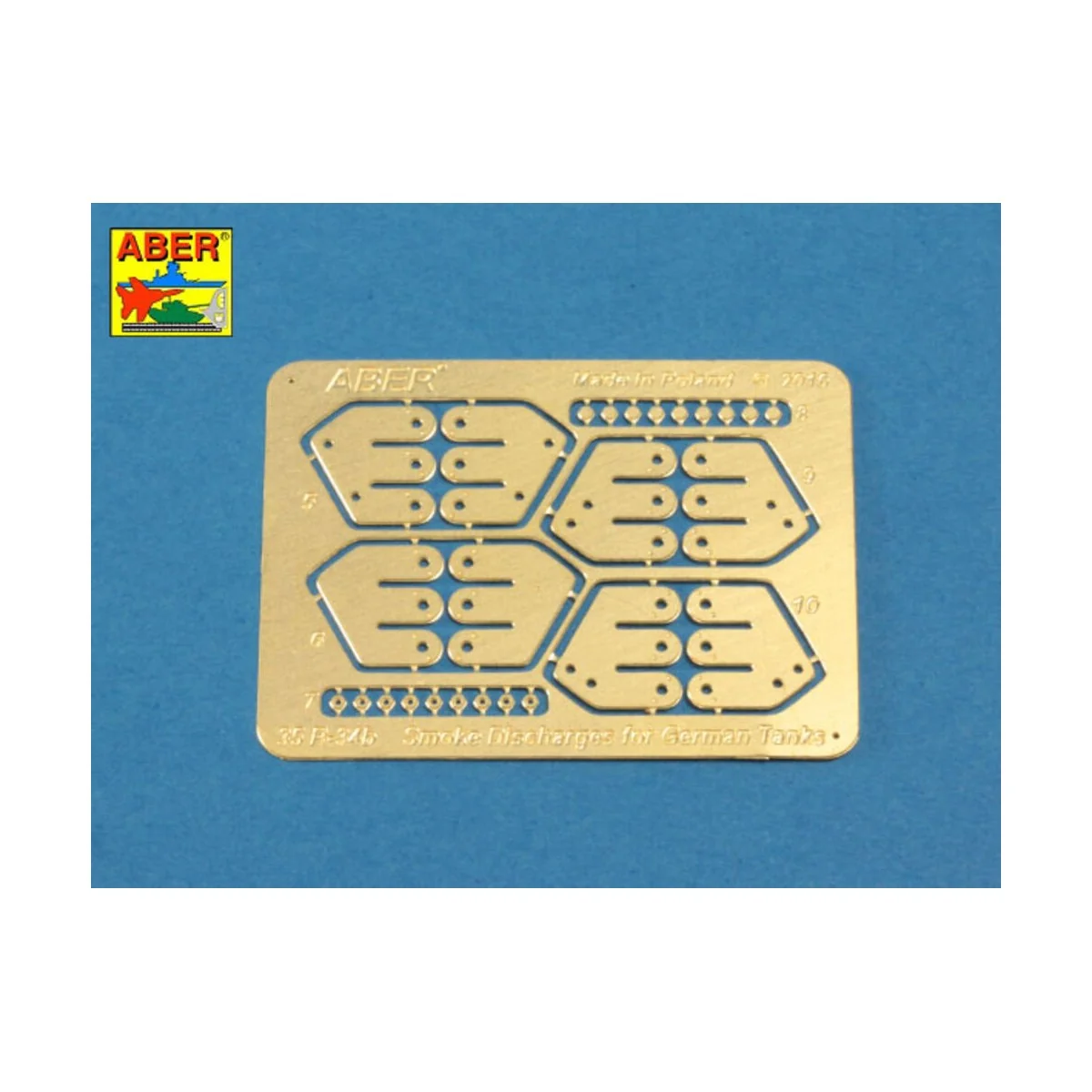 Smoke Discharges for German Tanks - Aber Models R-34