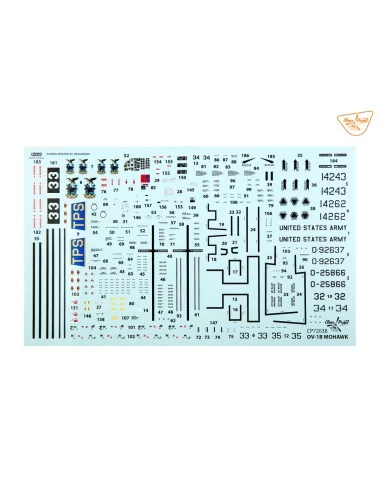 OV-1B Mohawk Pilot School, 1/72 - Clear Prop Models CP72038