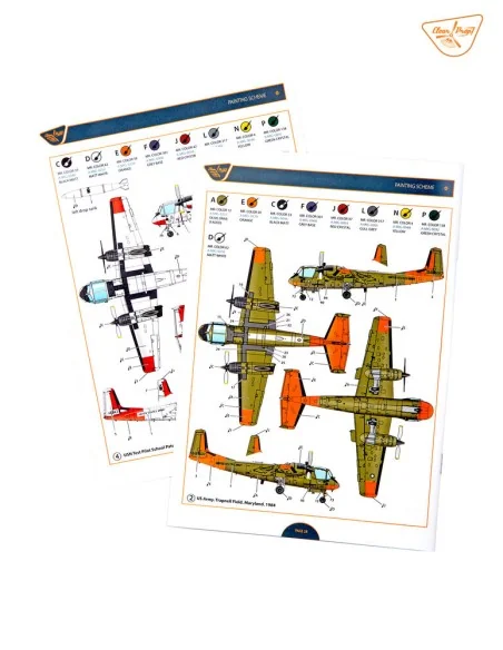 OV-1B Mohawk Pilot School, 1/72 - Clear Prop Models CP72038