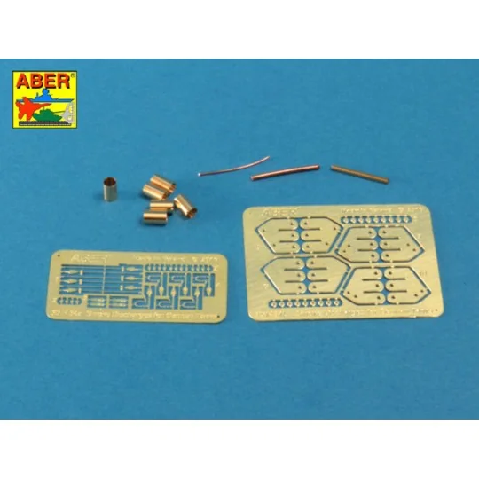Smoke Discharges for German Tanks - Aber Models R-34