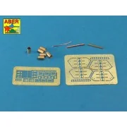 Smoke Discharges for German Tanks - Aber Models R-34