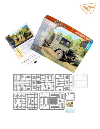 ZiS-5V, 1/72 - Clear Prop Models CP72043