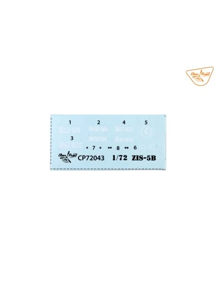 ZiS-5V, 1/72 - Clear Prop Models CP72043