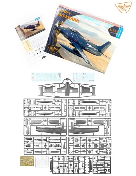 A2D-1 Skyshark, 1/72 - Clear Prop Models CP72050