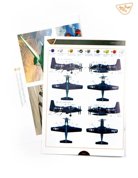 A2D-1 Skyshark, 1/72 - Clear Prop Models CP72050