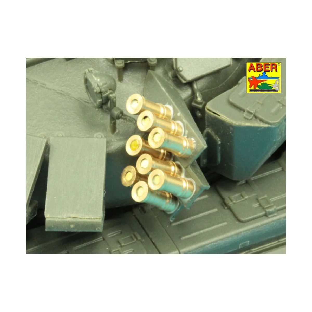 Somke discharges for Russian Tanks - Aber Models R-36