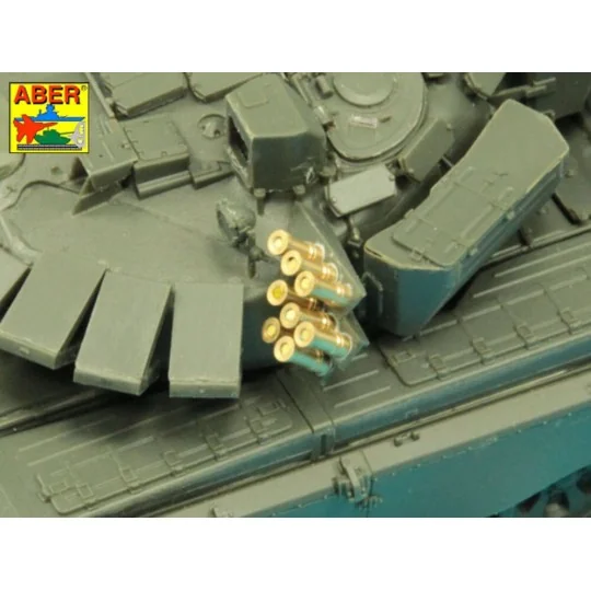 Somke discharges for Russian Tanks - Aber Models R-36