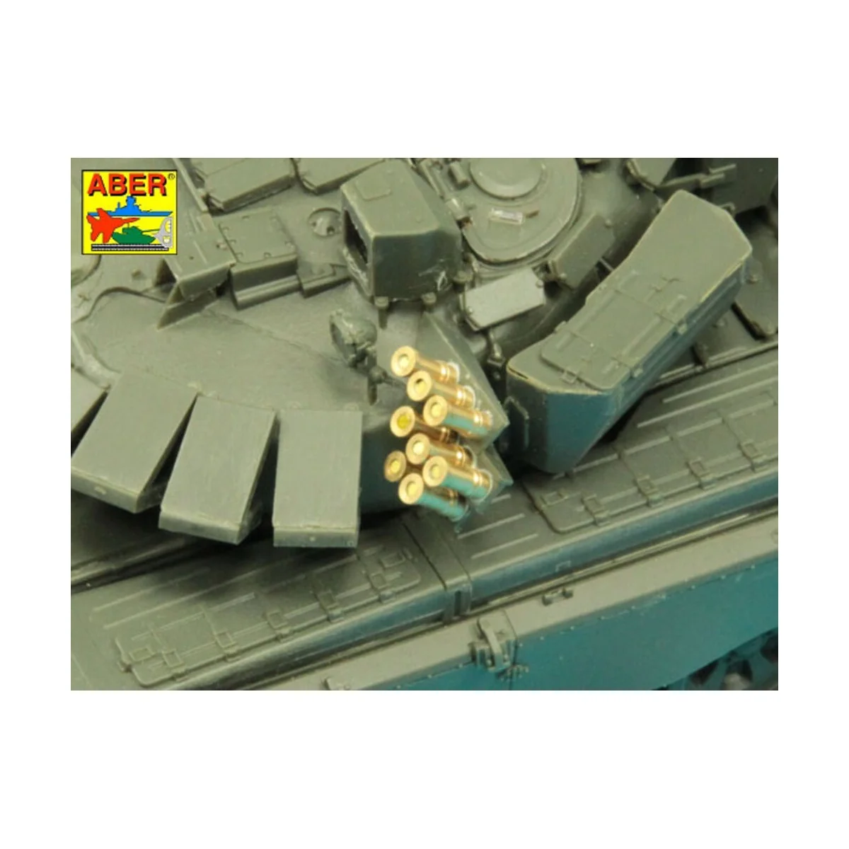 Somke discharges for Russian Tanks - Aber Models R-36