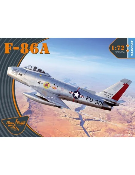 F-86A, 1/72 - Clear Prop Models CP72054