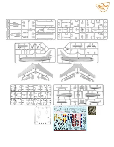 F-86A, 1/72 - Clear Prop Models CP72054