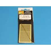 Hexagonal bolts & nuts 1,5mm useful for 1/16 scale - Aber Models R-40