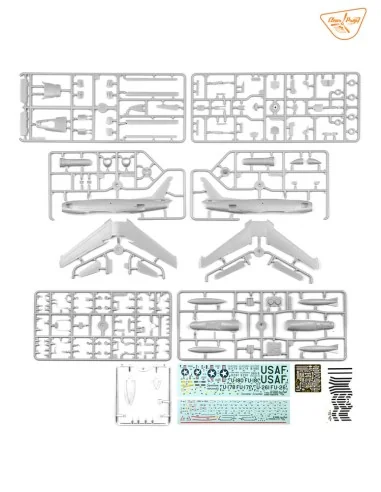 [NO_DESC] F-86A in Korea early variants, 1/72 - Clear Prop Models C...