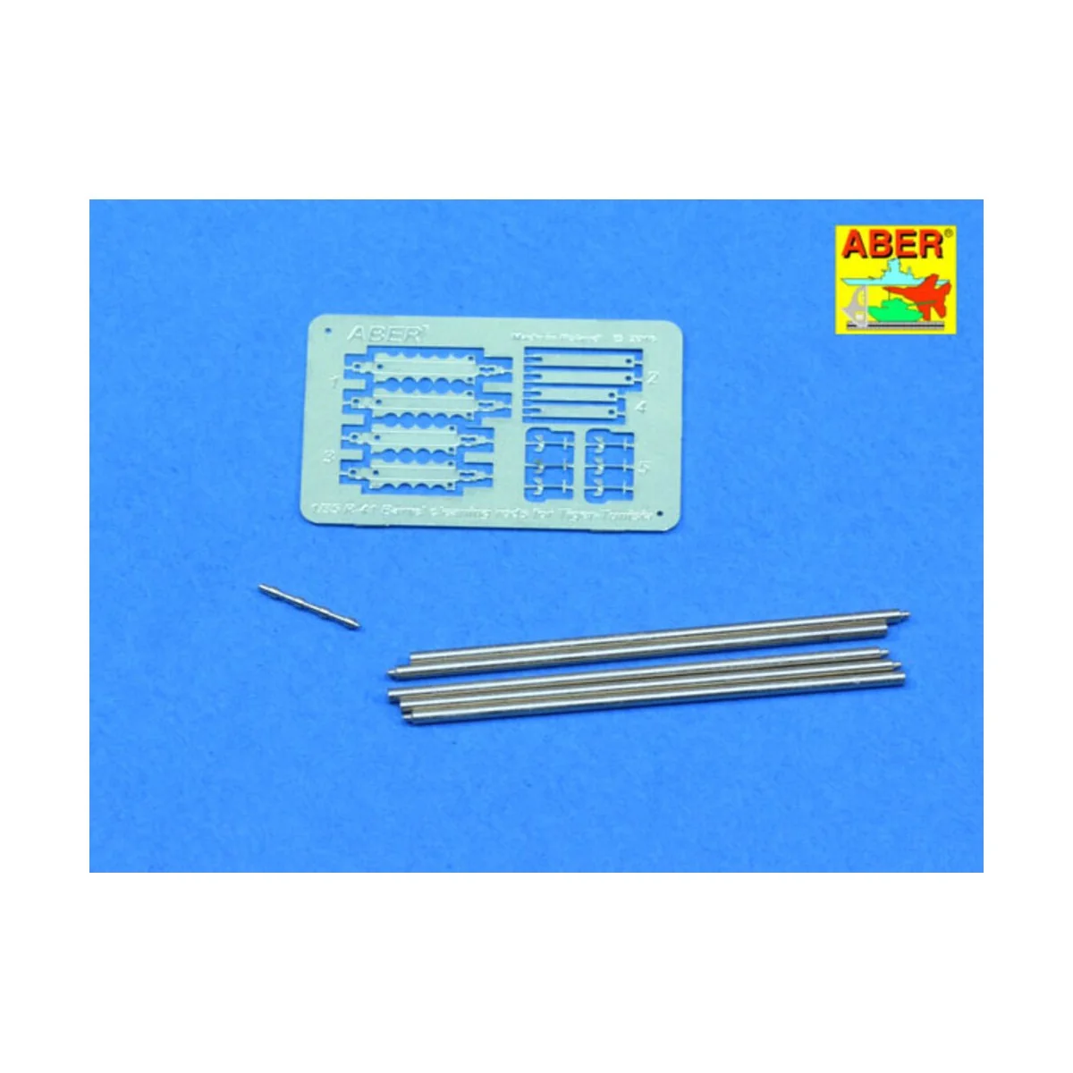 Cleaning rods for Tiger I Tunisia - Aber Models R-41